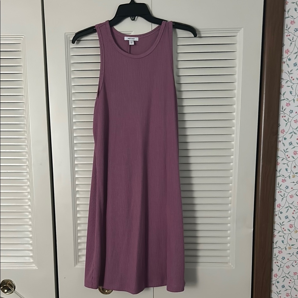 Nine West Sleeveless Purple Dress